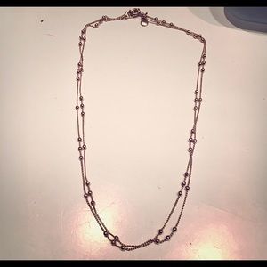 Double Wrap J.Crew Gold Necklace